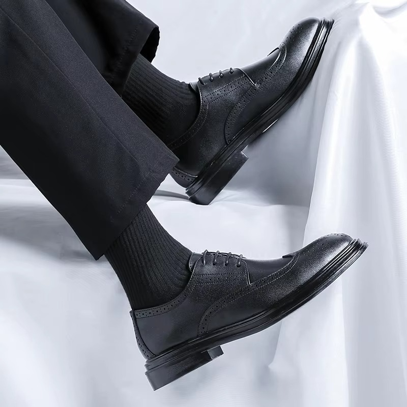 Erik | Herren Klassische Flügelspitzen-Schuhe für Arbeit und formelle Anlässe