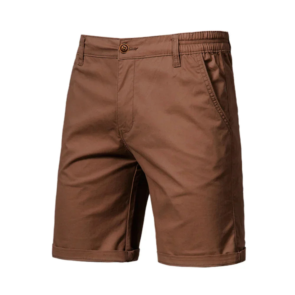 Emil | Herren Freizeit Chino-Shorts mit Knopfleiste