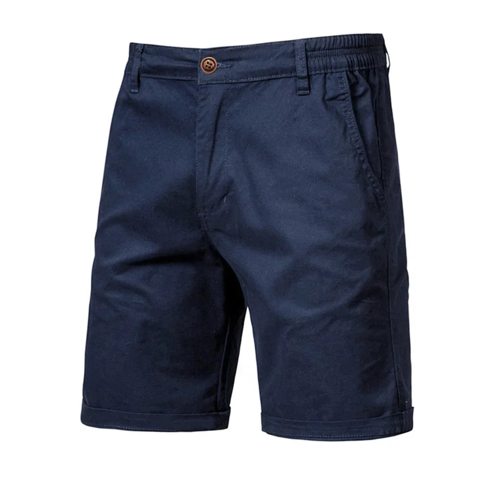 Emil | Herren Freizeit Chino-Shorts mit Knopfleiste