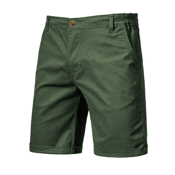 Emil | Herren Freizeit Chino-Shorts mit Knopfleiste