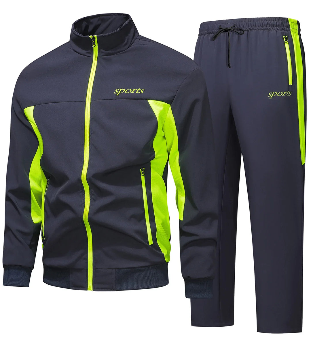 Bruno | Herren Sportliches Trainingsanzug-Set