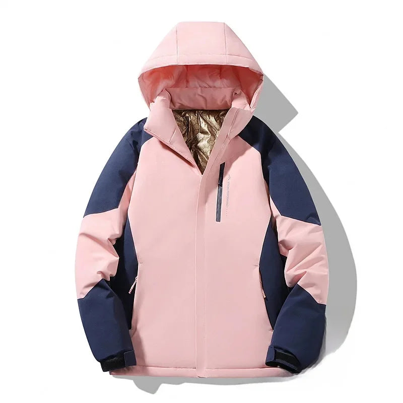 Franziska | Damen Skijacke mit Colorblock-Design und Langarm