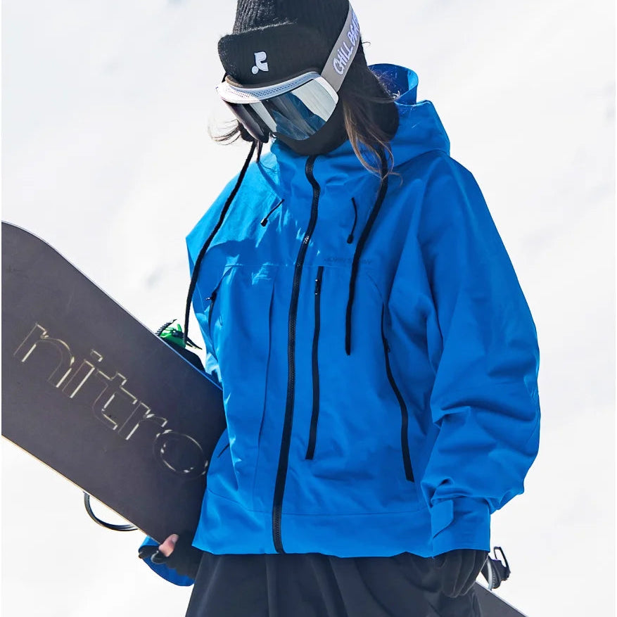 Felicia hooded ski jacket outdoor design