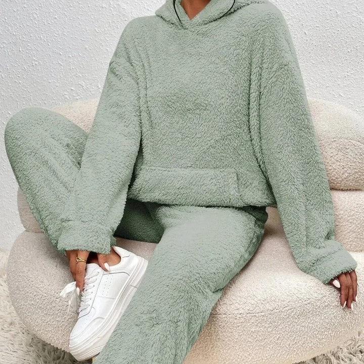 Daniela | Damen Gemütliches Zweiteiliges Pullover-Set