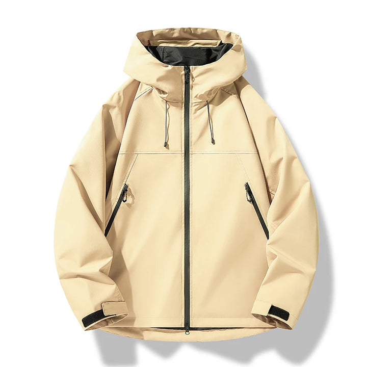 Heinrich | Herren Wasserdichte Kapuzen Winddichte Shell Jacke