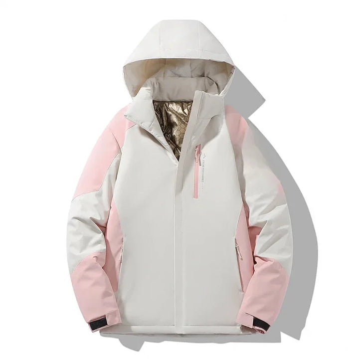 Franziska | Damen Skijacke mit Colorblock-Design und Langarm