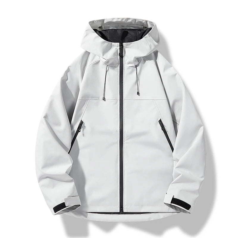 Heinrich Waterproof Hooded Windproof Shell Jacket