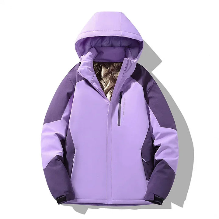 Franziska | Damen Skijacke mit Colorblock-Design und Langarm