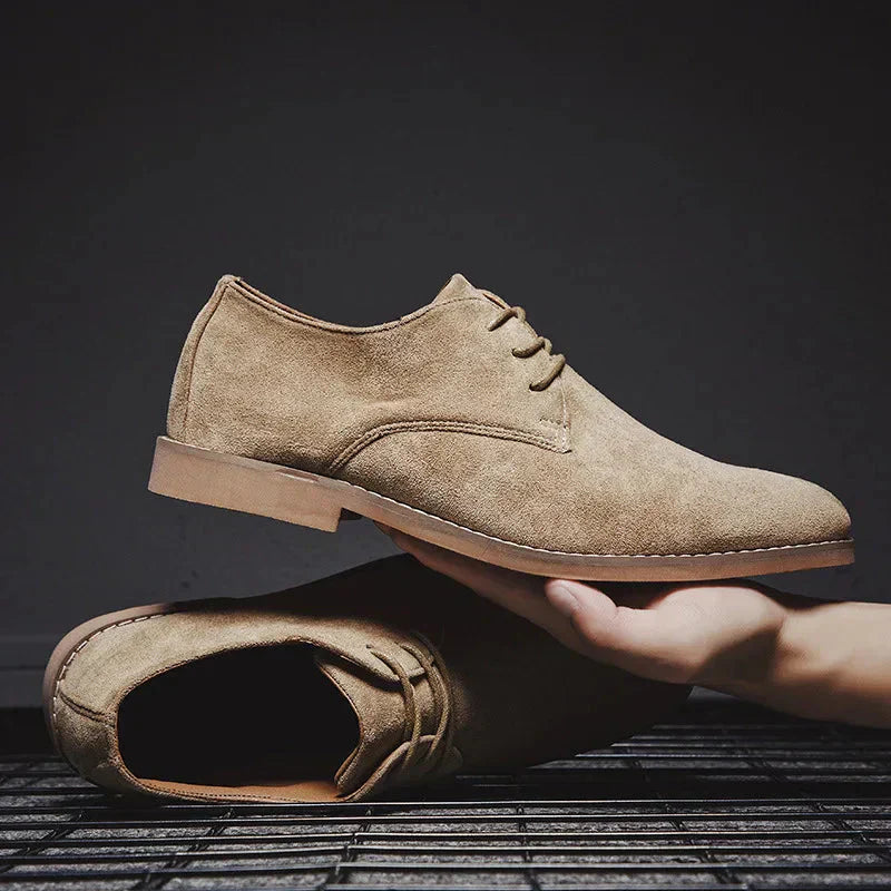 Martin | Herren Frühling Minimalistische Schnür-Derby-Schuhe
