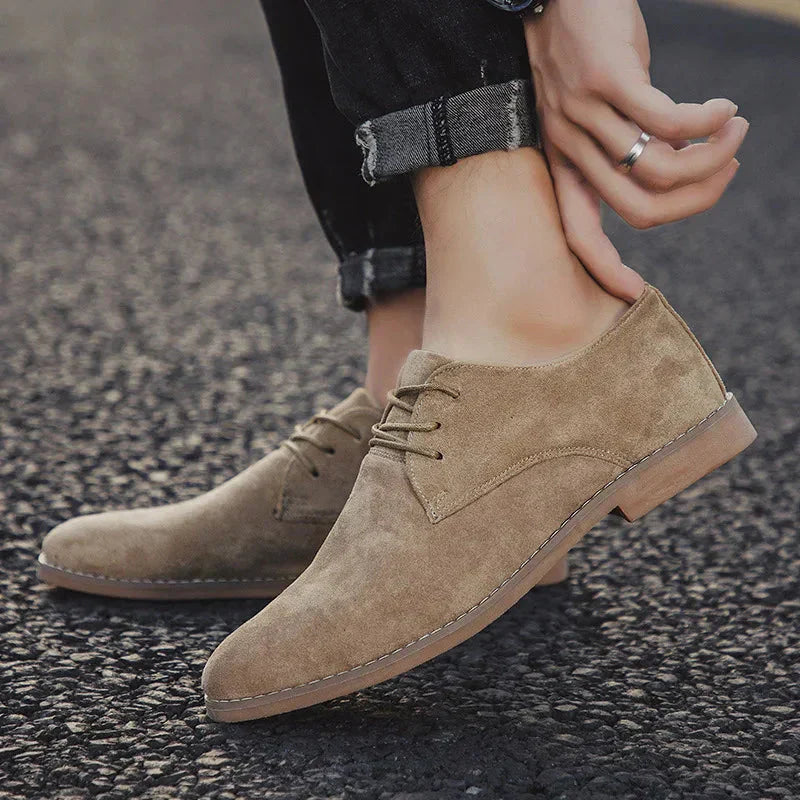 Martin | Herren Frühling Minimalistische Schnür-Derby-Schuhe