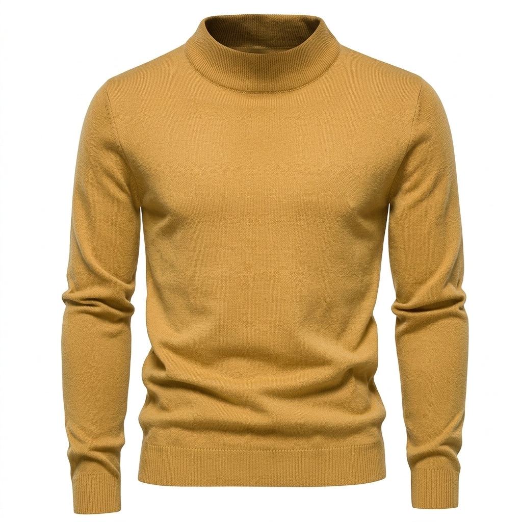 Alexander | Herren Frühlings Slim-Fit Rollkragenpullover
