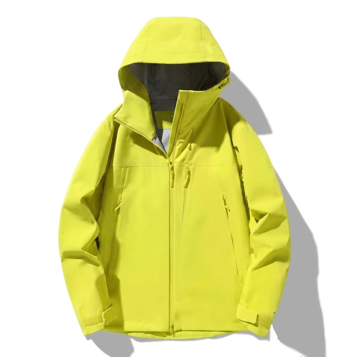 Greta | Winterjacke Damen Gefütterte Kapuzenjacke mit Reißverschlusstaschen