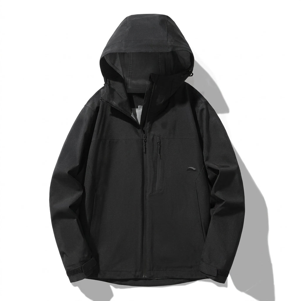 Greta | Winterjacke Damen Gefütterte Kapuzenjacke mit Reißverschlusstaschen