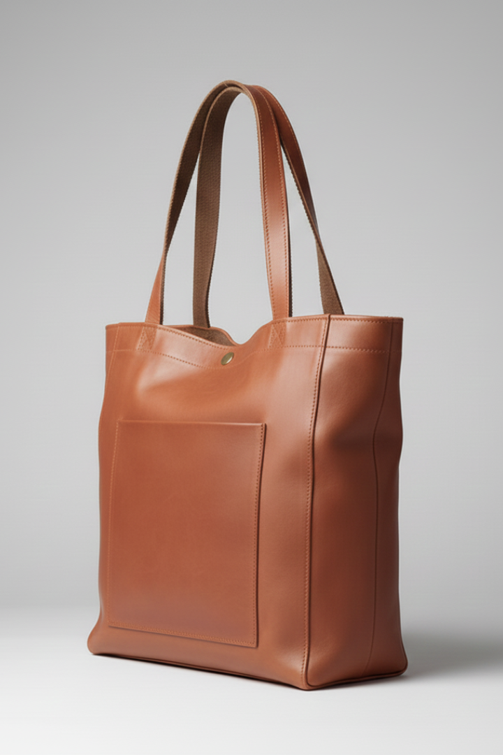 Jessica | Damen Klassische Handtasche mit Fächern und Verstellbarem Riemen