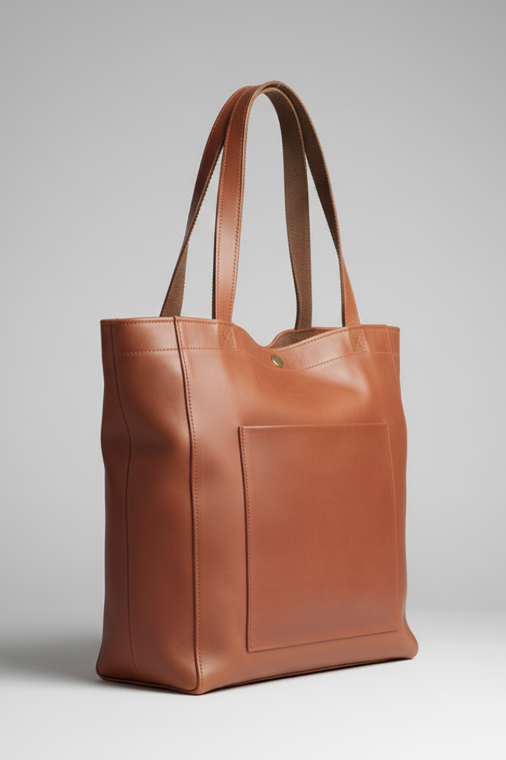 Jessica | Damen Klassische Handtasche mit Fächern und Verstellbarem Riemen