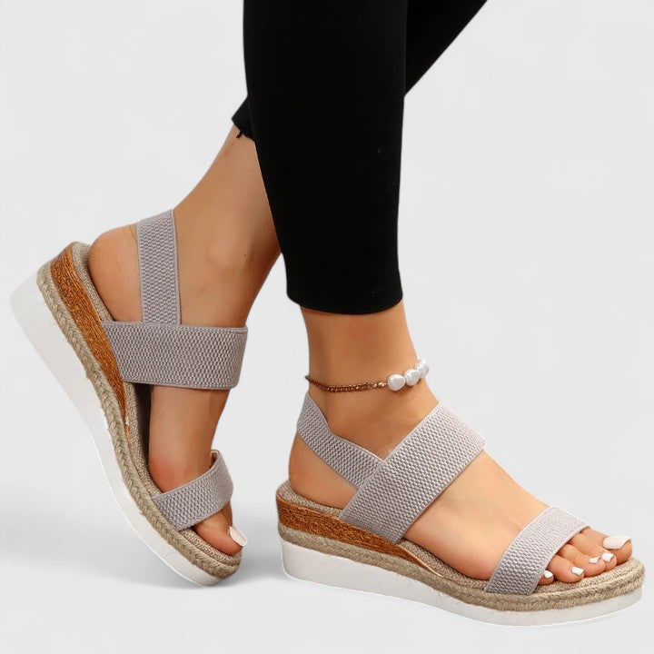Bettina | Damen Orthopädische Plattform Riemen Sandalen