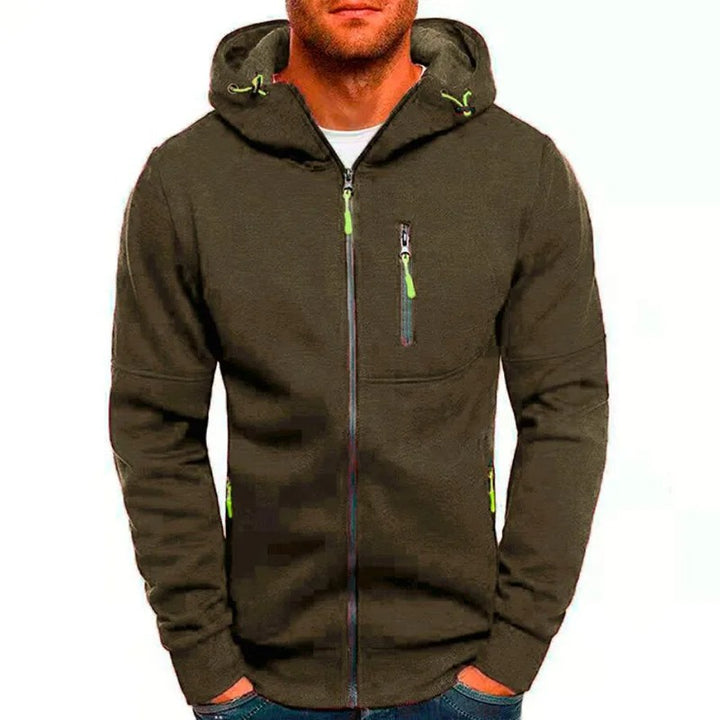 Alexander | Herren Freizeitjacke mit Kapuze und Taschen