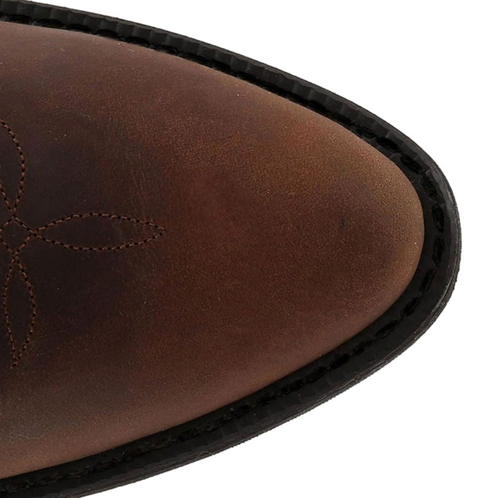 Damen Cowboyboots klassische Stiefel mit Western-Stickerei
