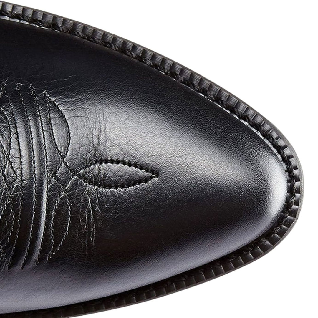 Damen Cowboyboots klassische Stiefel mit Western-Stickerei