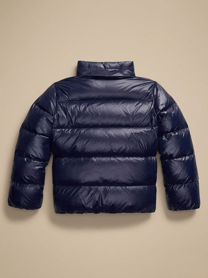 Damen Daunenjacke Taillierte Kapuzen-Pufferjacke Winterjacke