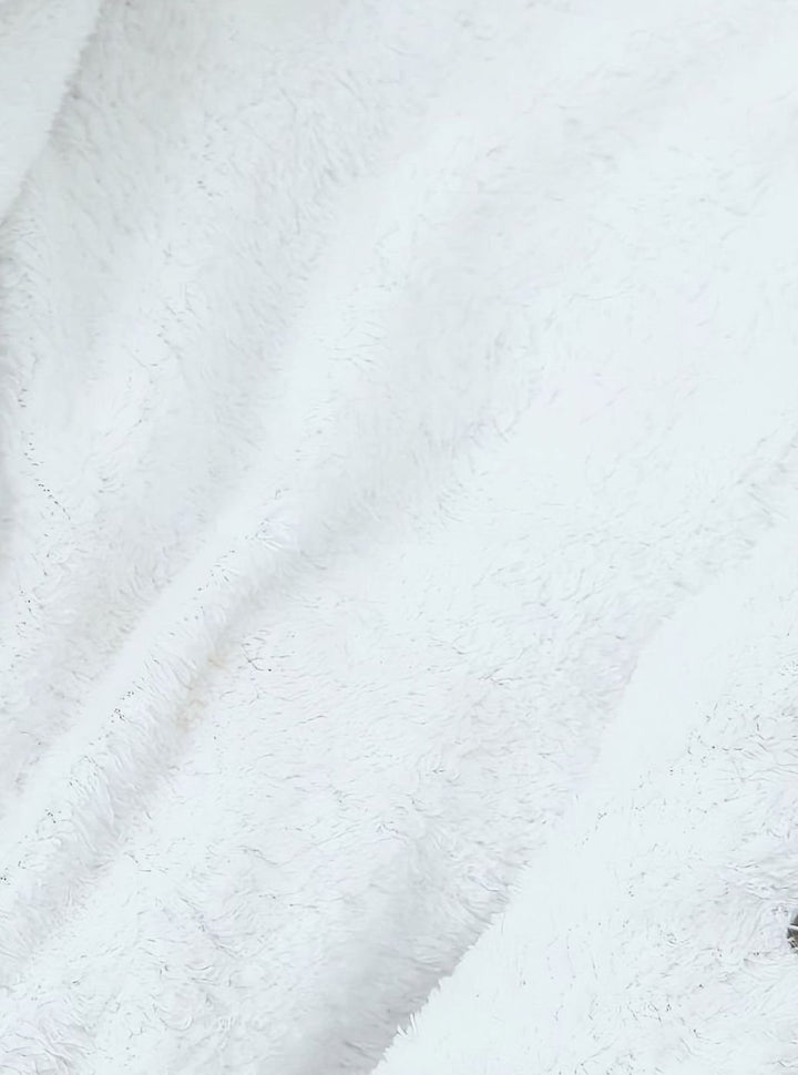 Damen Gefütterter Winter-Parka mit Teddykragen und Tunnelzug