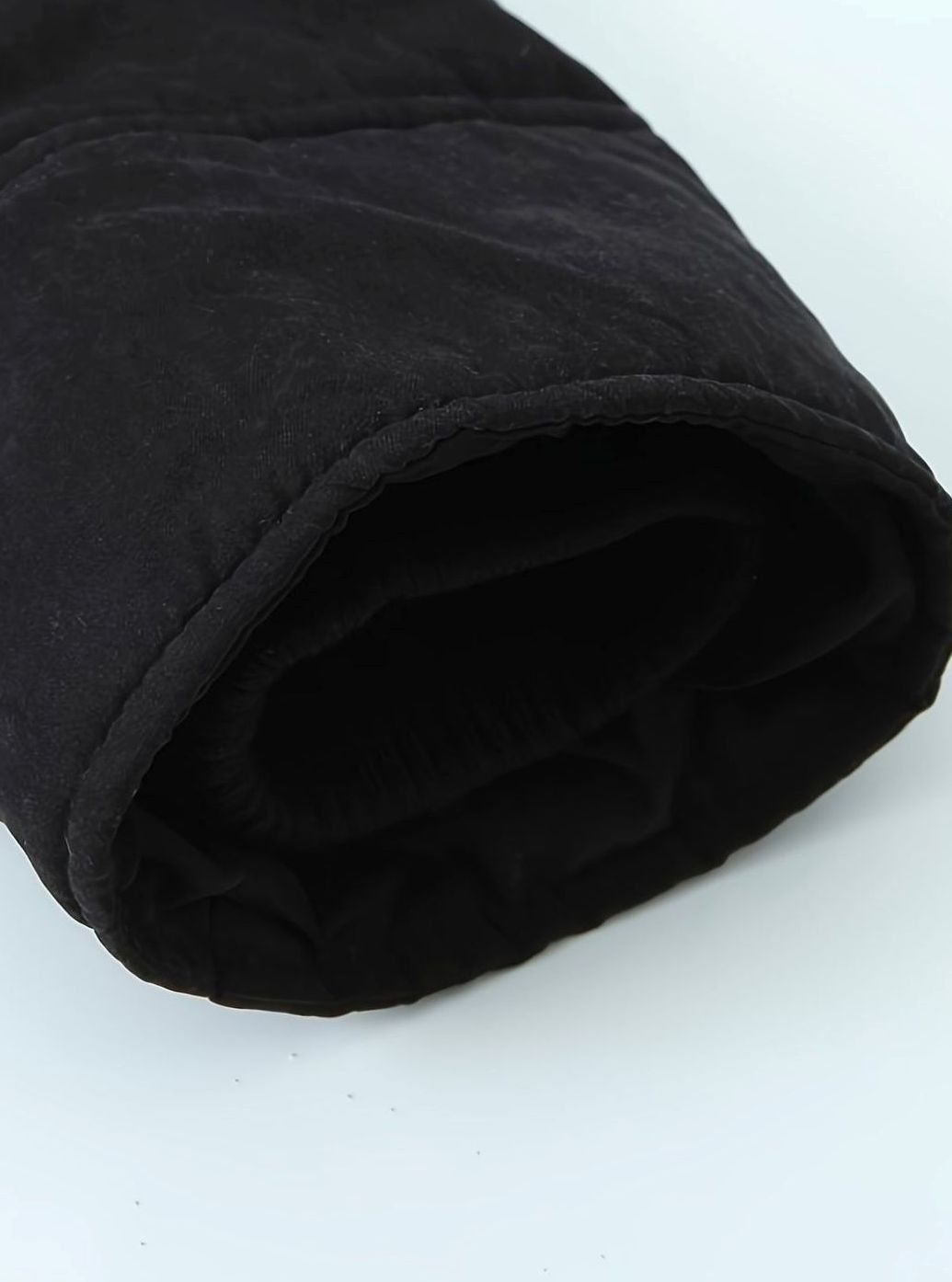Damen Gefütterter Winter-Parka mit Teddykragen und Tunnelzug