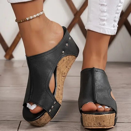 Nora Orthopedic Wedge Platform Sandals