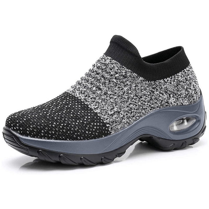 Damen Orthopädische Memory-Foam Slip-On Sneaker - Gray