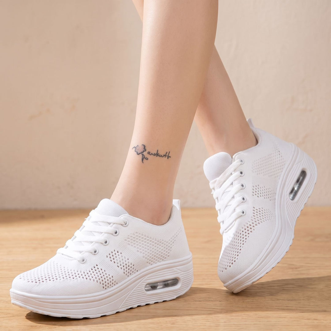 Damen Orthopädische Schuhe Leichte Mesh-Sneaker mit Luftpolster-Dämpfung