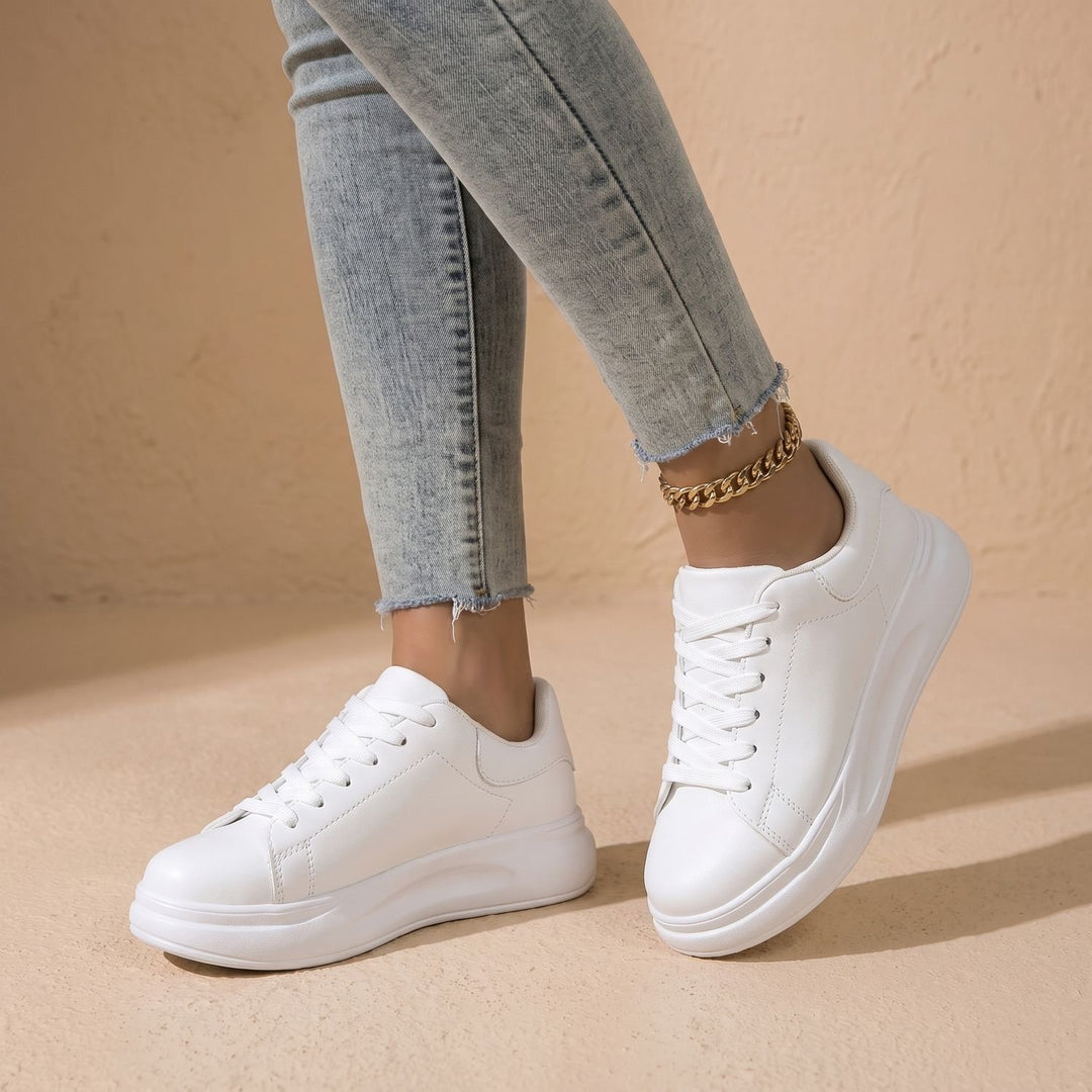 Damen Orthopädische Sneaker mit Fußgewölbestütze und Dämpfung
