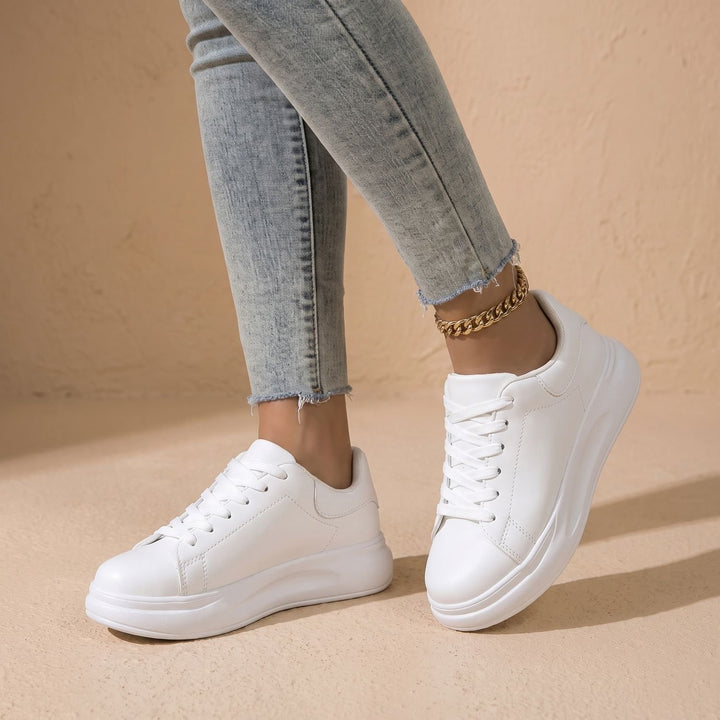 Damen Orthopädische Sneaker mit Fußgewölbestütze und Dämpfung