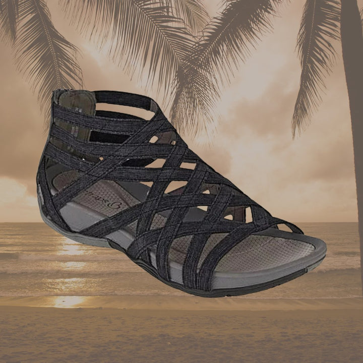 Damen Orthopädische Verstellbare Riemchen-Sandalen