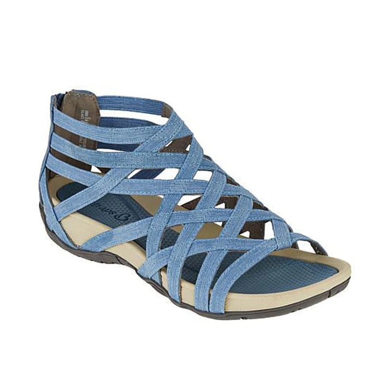 Damen Orthopädische Verstellbare Riemchen-Sandalen - Light Blue