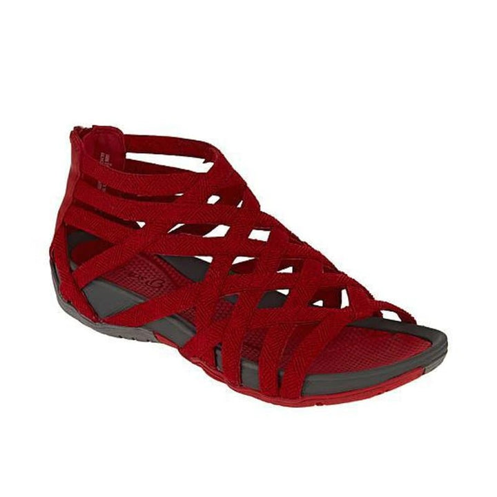 Damen Orthopädische Verstellbare Riemchen-Sandalen - Red