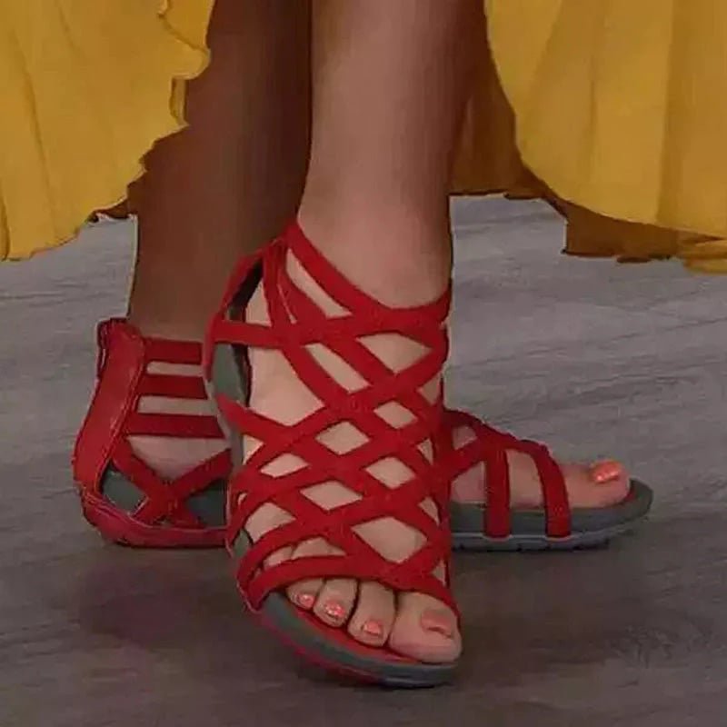 Damen Orthopädische Verstellbare Riemchen-Sandalen