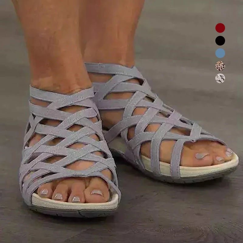 Damen Orthopädische Verstellbare Riemchen-Sandalen