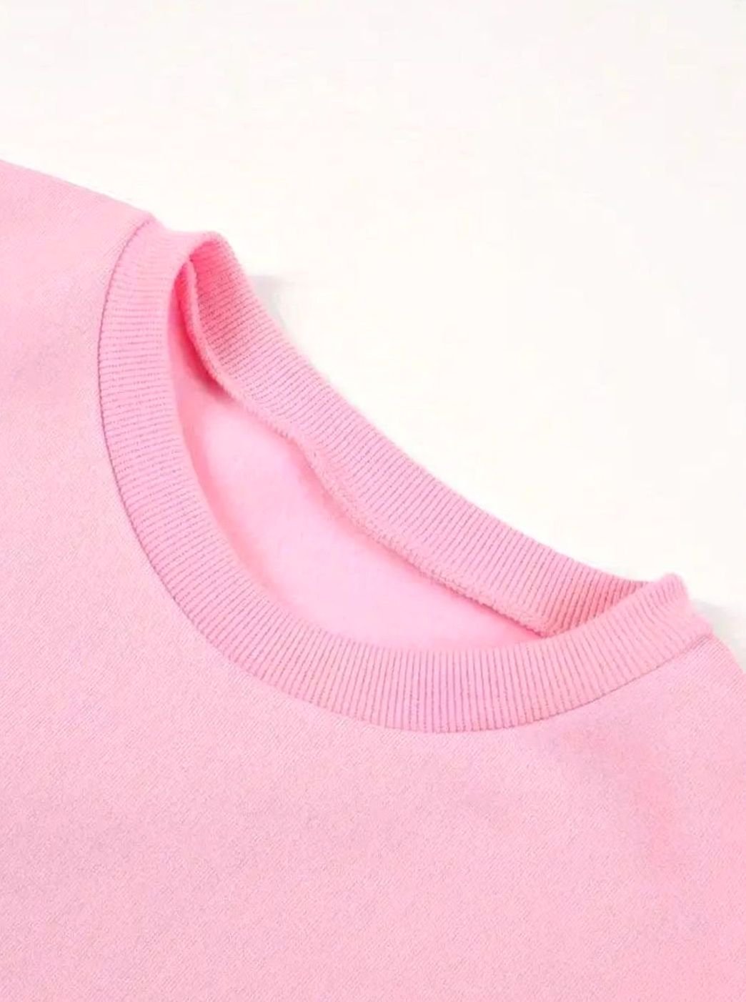 Damen Rundhals-Sweatshirt Lockere Passform Langarm