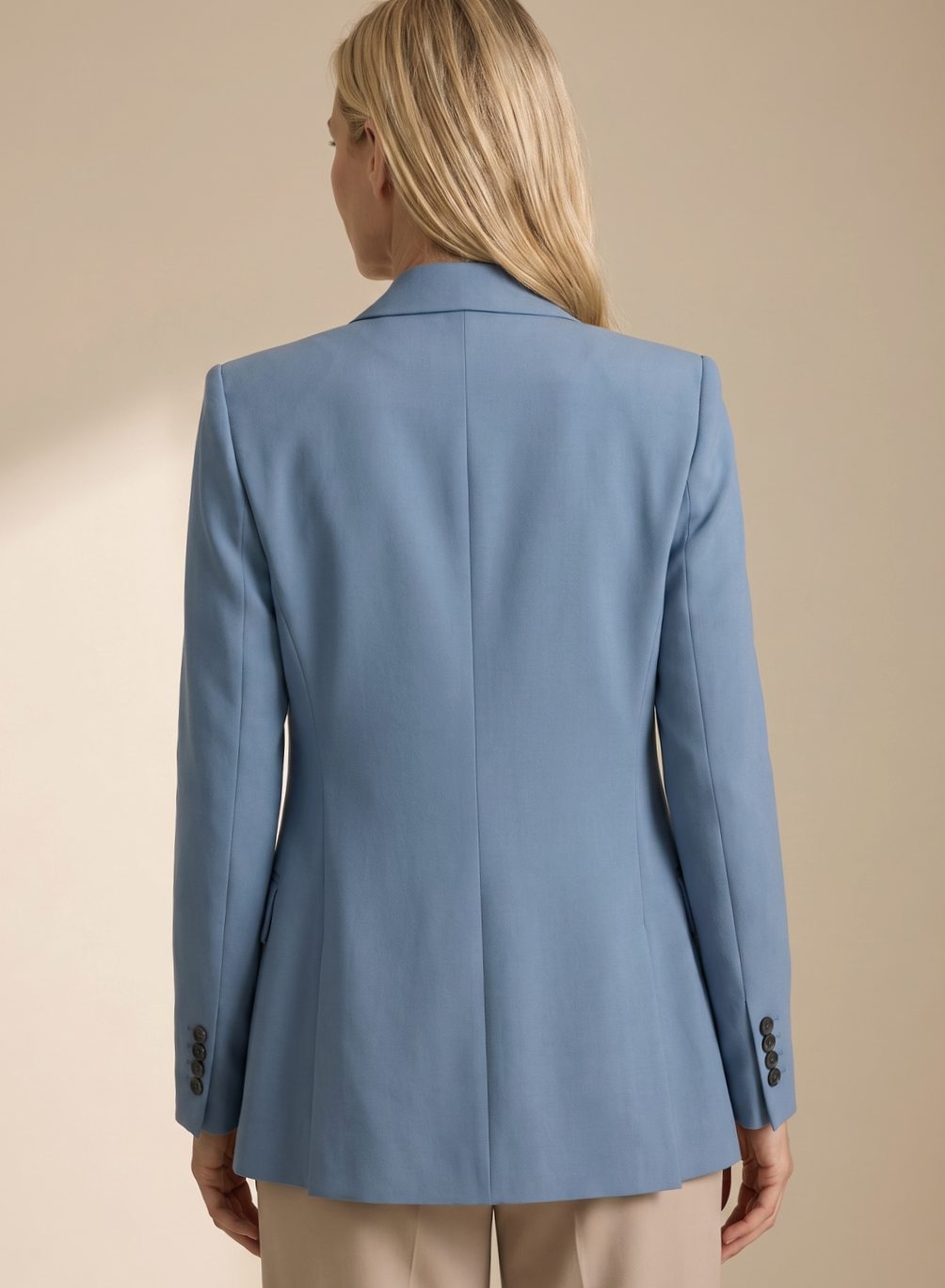 Damen Schlaghosen-Blazer-Anzug elegant zweiteiler