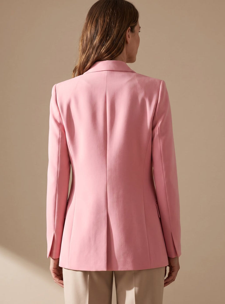 Damen Schlaghosen-Blazer-Anzug elegant zweiteiler