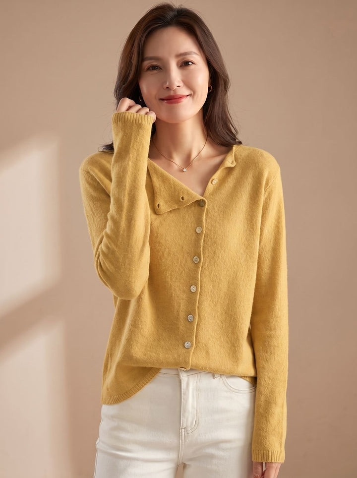 Damen Strickpullover Warm Gemütlich Klassisch