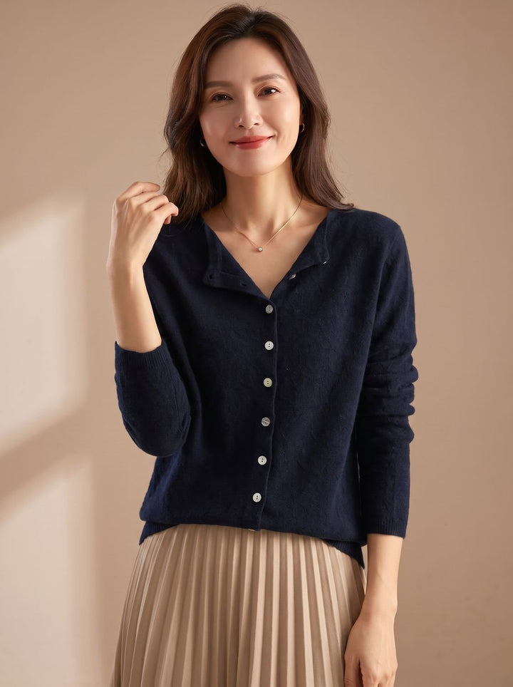 Damen Strickpullover Warm Gemütlich Klassisch