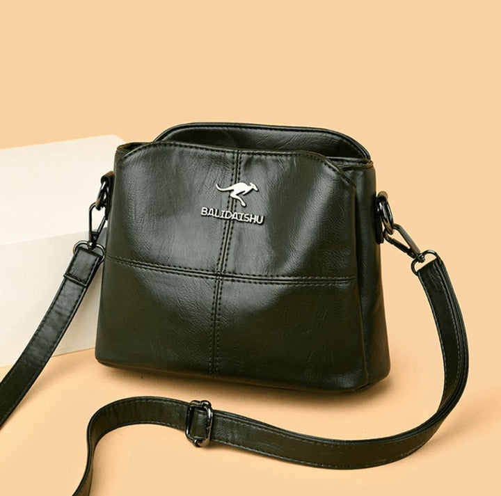 Damen Umhängetasche Kunstleder Crossbody Schultertasche