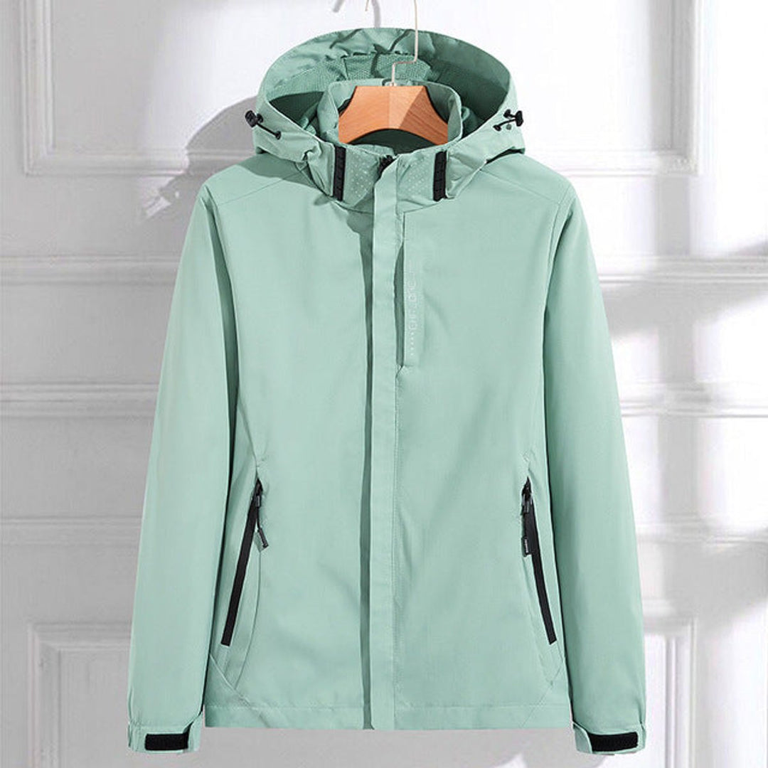 Hannah waterproof adjustable hooded rain jacket