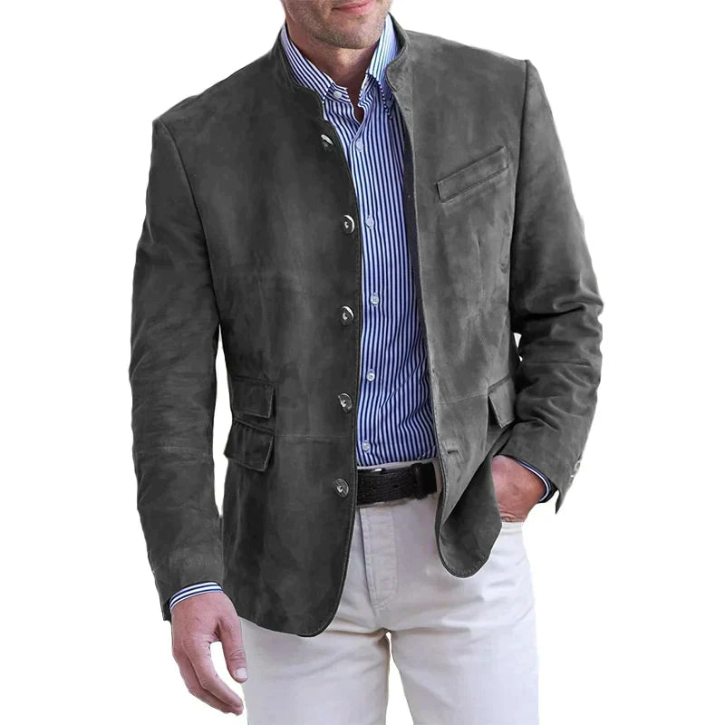 Anton | Herren Eleganter Freizeitblazer mit Knopfverschluss