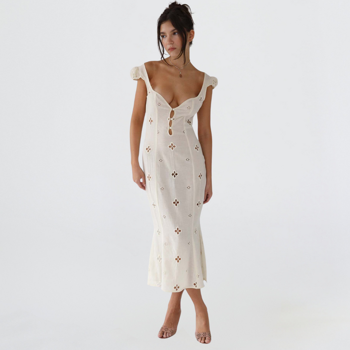 Carolin | Midi-Kleid für Hochzeitsgäste Damen