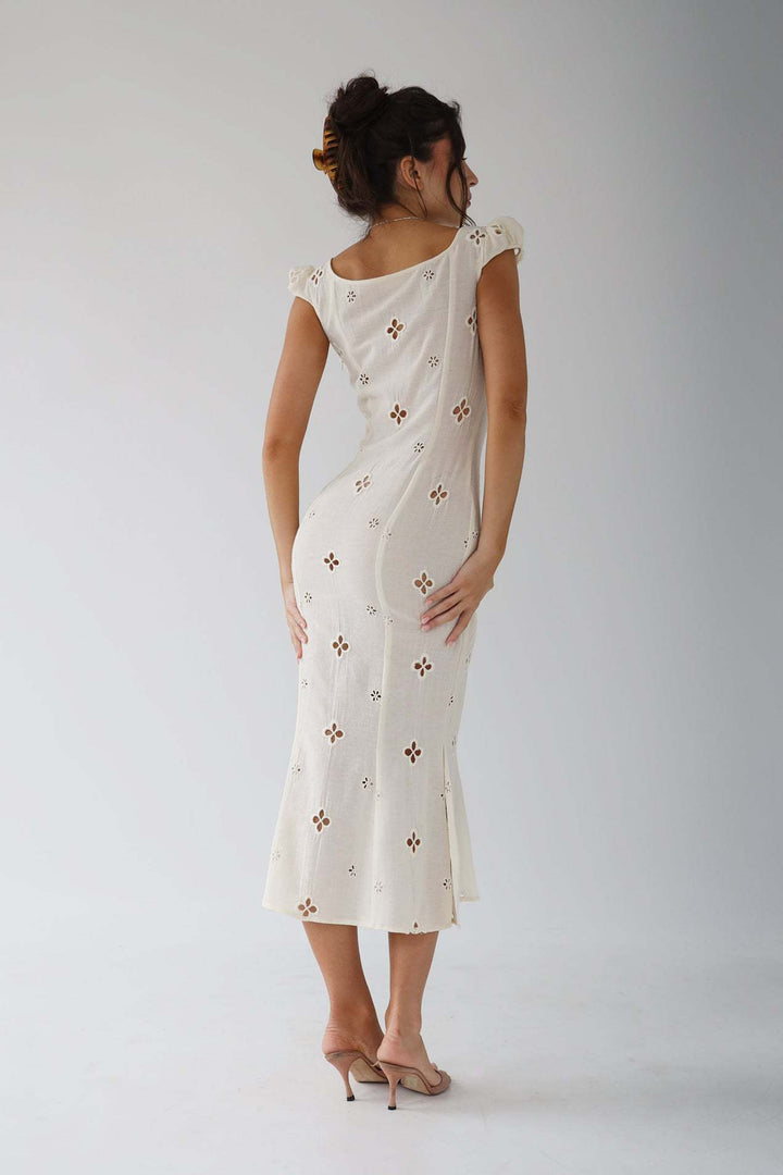 Carolin | Midi-Kleid für Hochzeitsgäste Damen