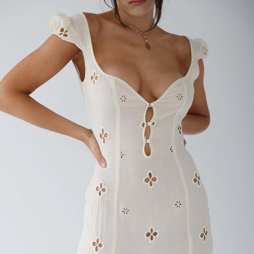 Carolin | Midi-Kleid für Hochzeitsgäste Damen