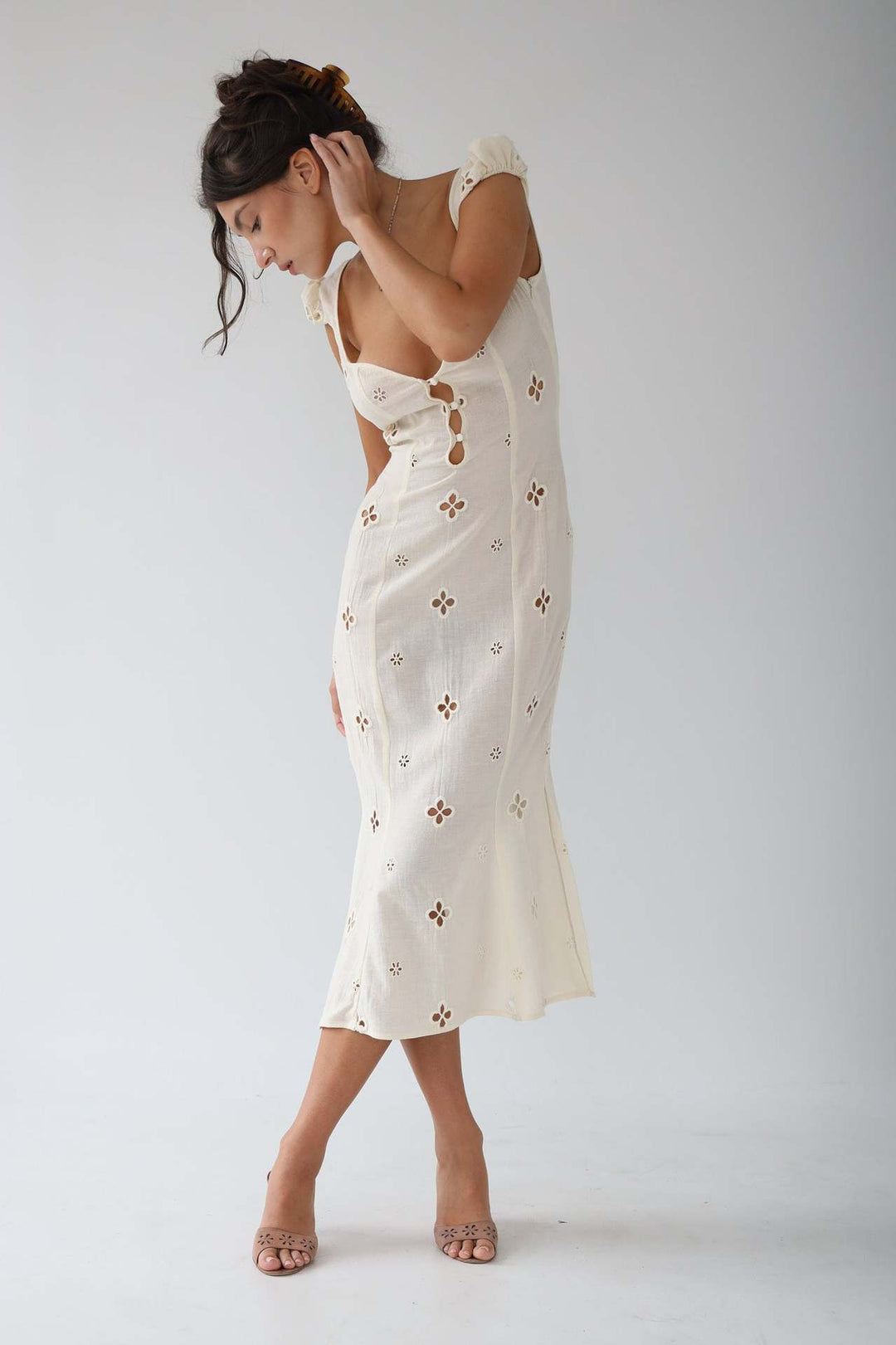 Carolin | Midi-Kleid für Hochzeitsgäste Damen