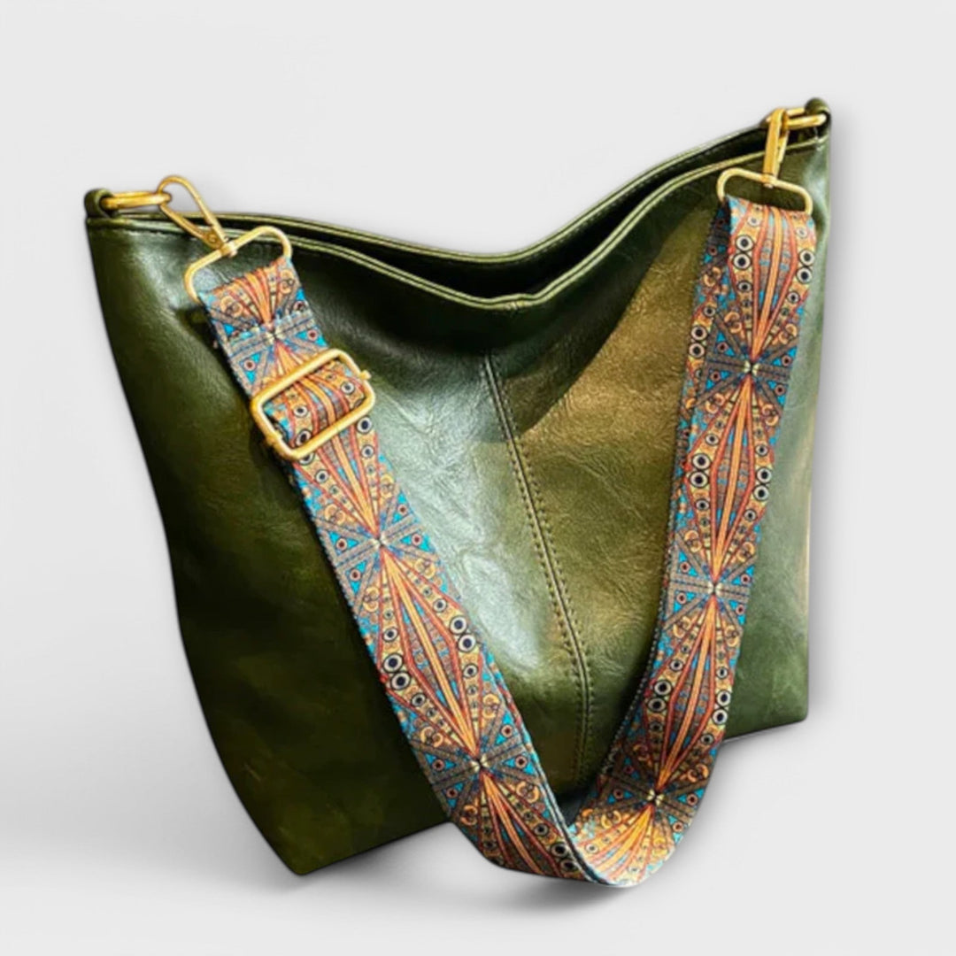 Sabina | Damen-Schultertasche mit einzigartigem Riemen