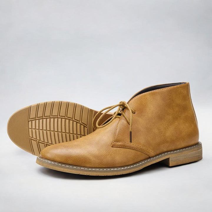 Herren Chukka mens boots Schnürung Kunstleder klassisch